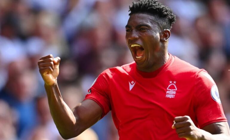 Awoniyi wins Nottingham Forest’s POTM, GOTM awards